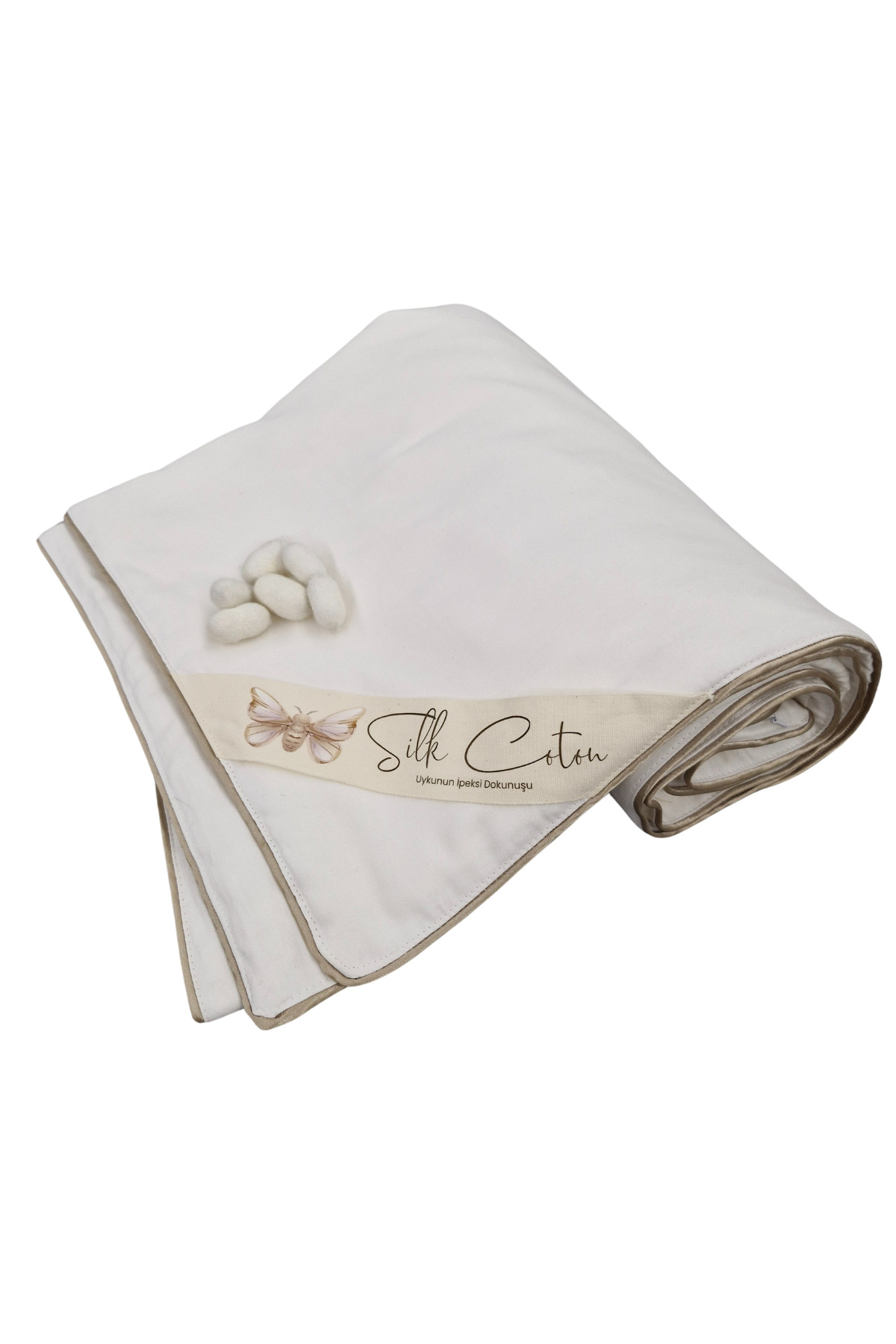 Tek Kişilik %100 İpek Yorgan - Konforlu ve Nefes Alabilen - Doğal Uyku Keyfi - Görsel 3