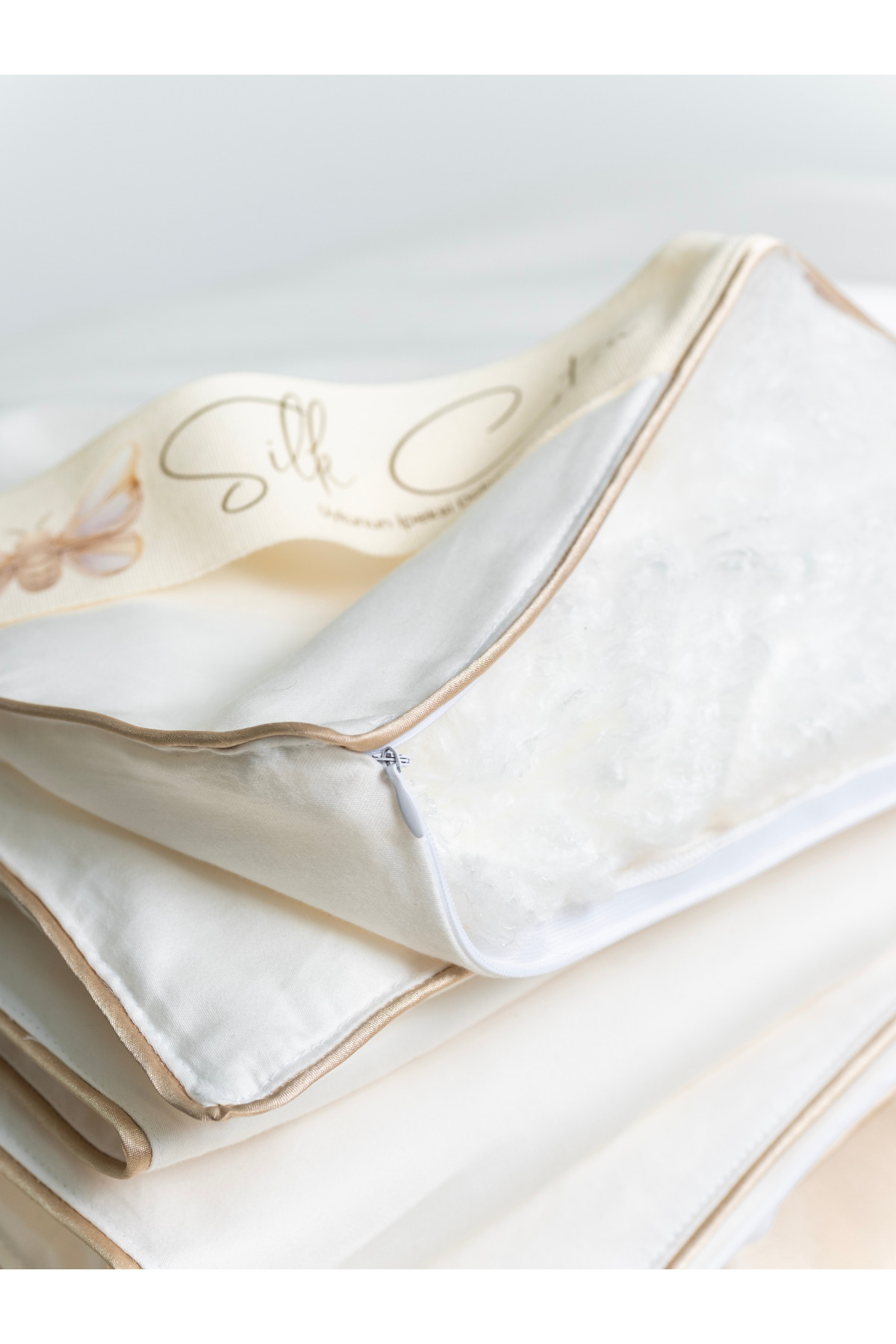 Tek Kişilik %100 İpek Yorgan - Konforlu ve Nefes Alabilen - Doğal Uyku Keyfi - Görsel 4