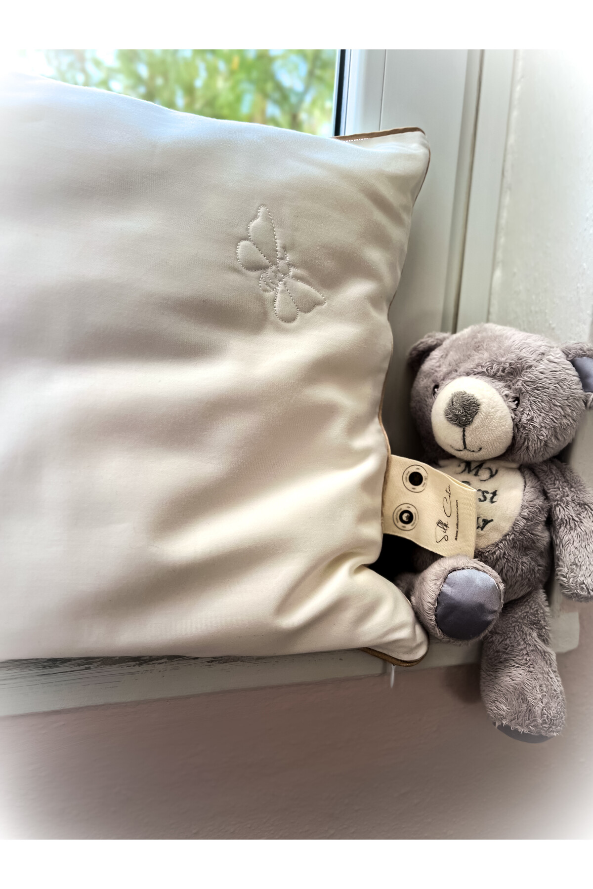 İpek Bebek Yastığı - Görsel 4